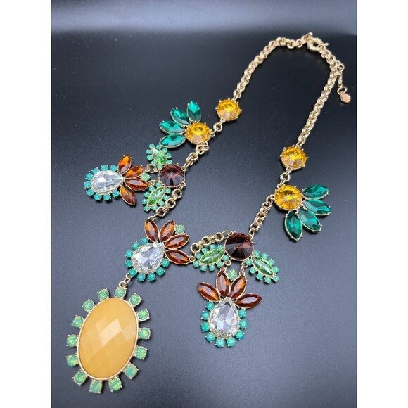 Colorful Statement Necklace - Picture 3 of 7